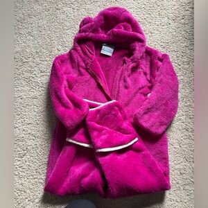 Columbia Fuchsia Kids Jacket with Bear Ears